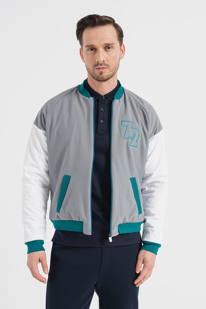 PEGAS JACHETA BOMBER GRI PETROL L, JPG23JBOMB-GP_L