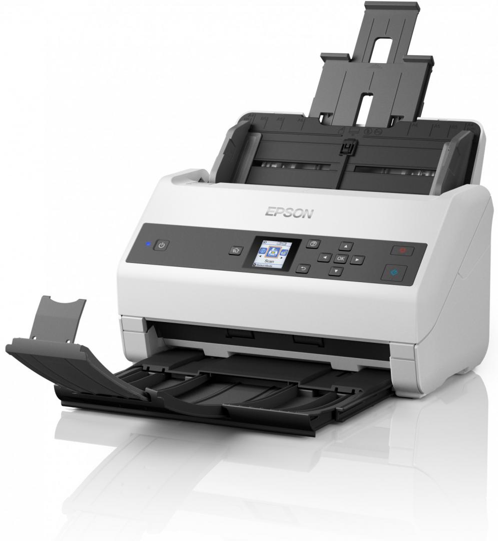 Epson Scanner Desktop DS-870, A3, Viteza de scanare duplex: 65ppm|130ipm, Optiuni:, USB, B11B250401
