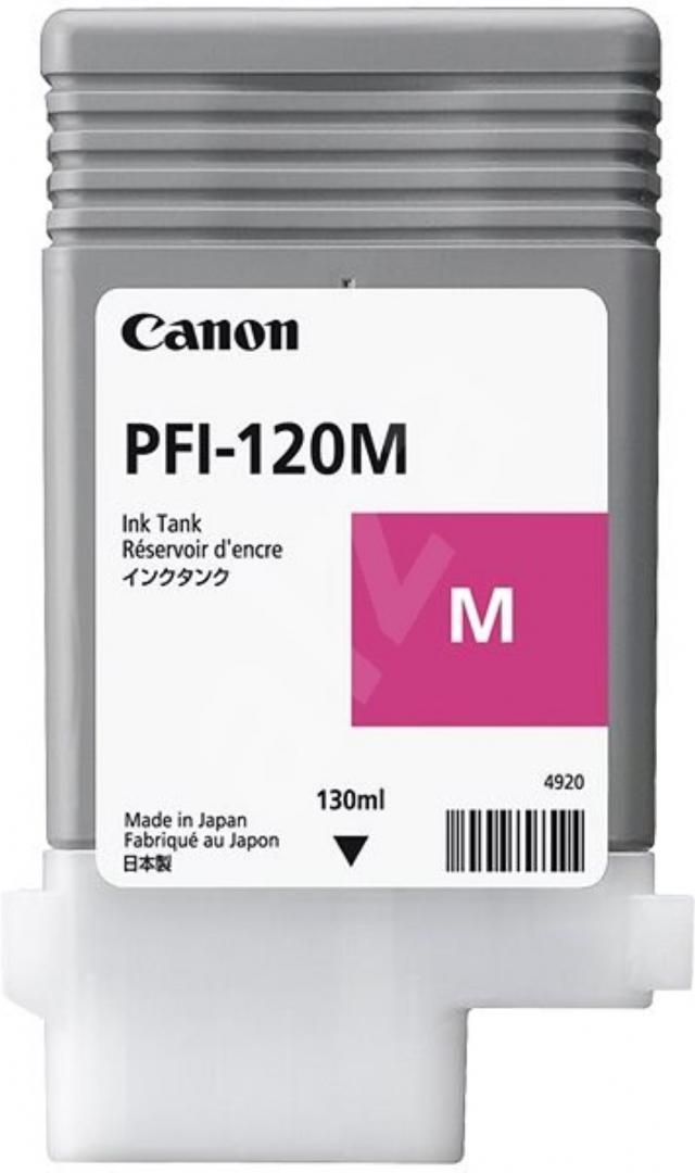 Canon Cartus Cerneala Original Magenta, PFI-120M pentru IPF TM-200|TM-205|TM-300|TM-305, 2887C001AA
