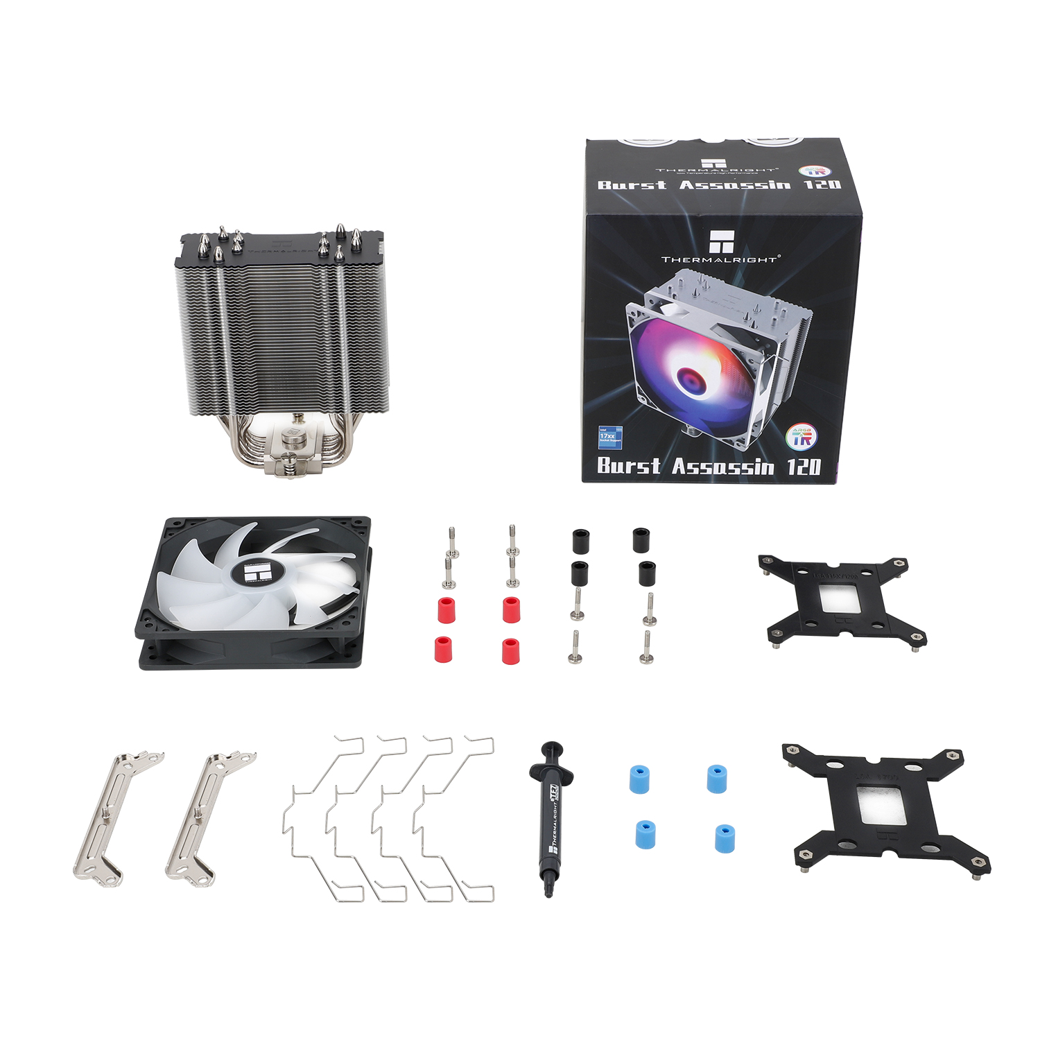 Thermalright COOLER skt. Intel si AMD, racire cu aer, vent. 120mm, 1550 rpm, Burst Assassin 120 Argb - imagine 4