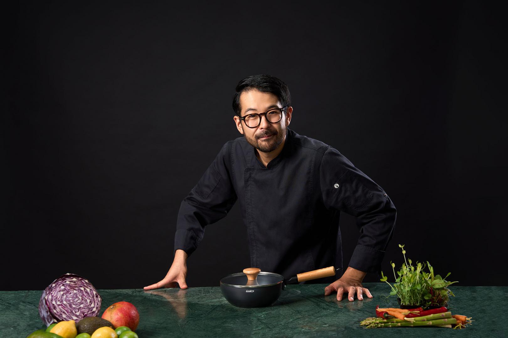 HEINNER TIGAIE WOK+CAPAC 20X7 CM, RIKITO WATANABE, SAMURAI GOURMET, COOKING BY, HR-SNT-WC20 - imagine 7