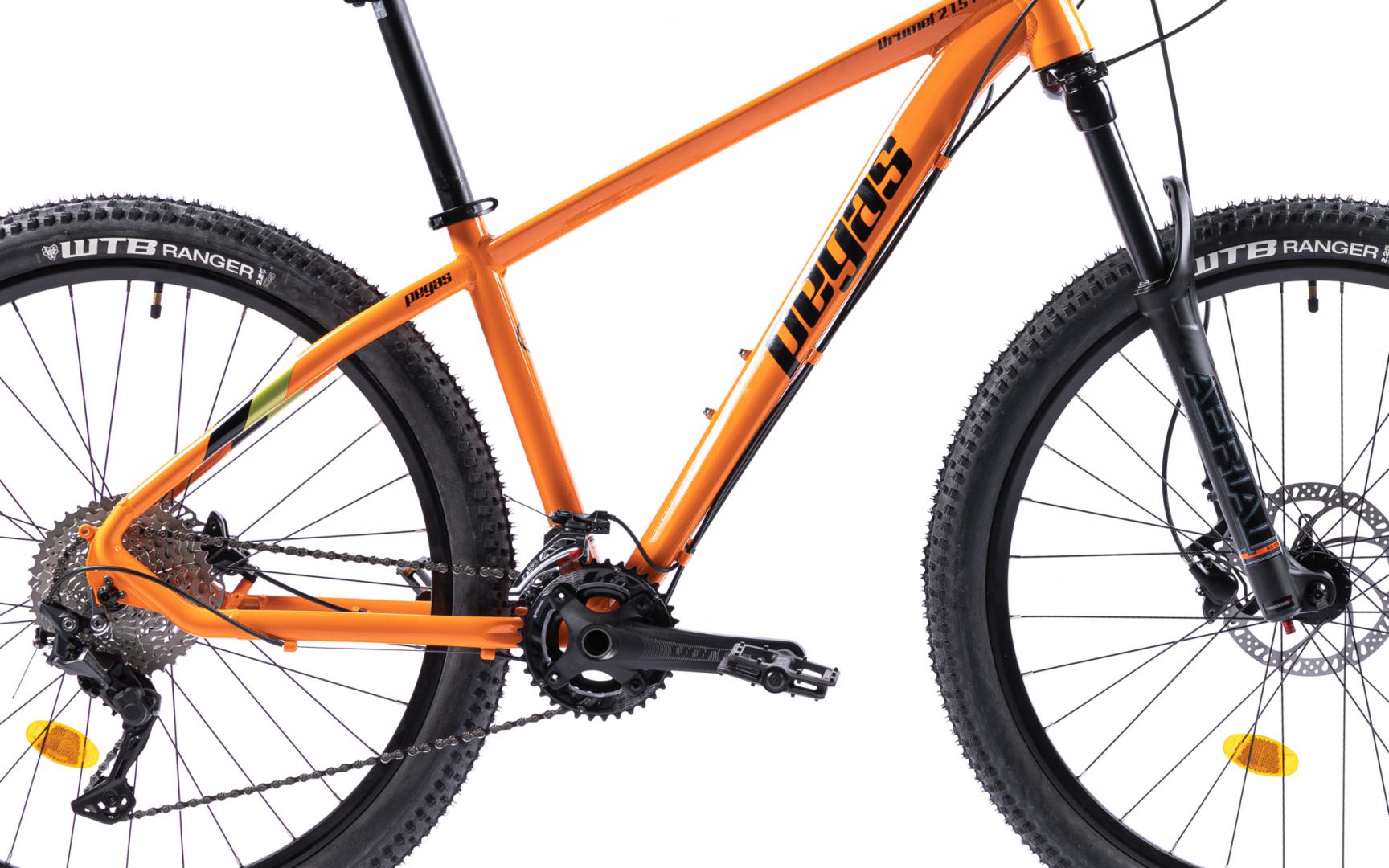PEGAS Bicicleta MTB DRUMET PRO S 27.5'' PORTOCALIU PERSIMMON, DRUMETPS10S1PG