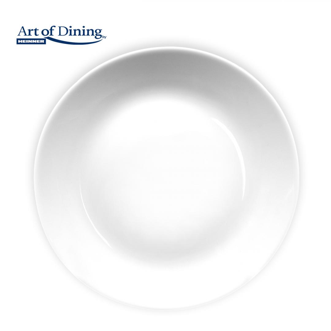 HEINNER SERVICIU MASA DIN OPAL ALB 18 PIESE, ELYA, ART OF DINING, HR-AHL-18EL - imagine 4