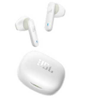 JBL Wave Flex 2, 10 ore, Bluetooth 5.3, Alb, JBLWFLEX2WHT