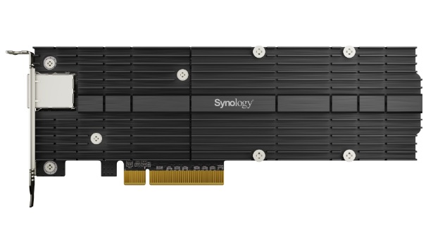Synology 10Gb Ethernet and M.2 Adapter Card, RJ-45, 1 Port, E10M20-T1