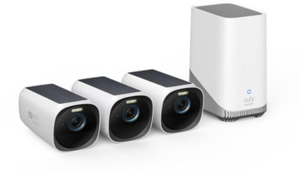 Anker Sistem supraveghere 3+1 eufyCam 3 S330,4K Ultra HD, T88723W1