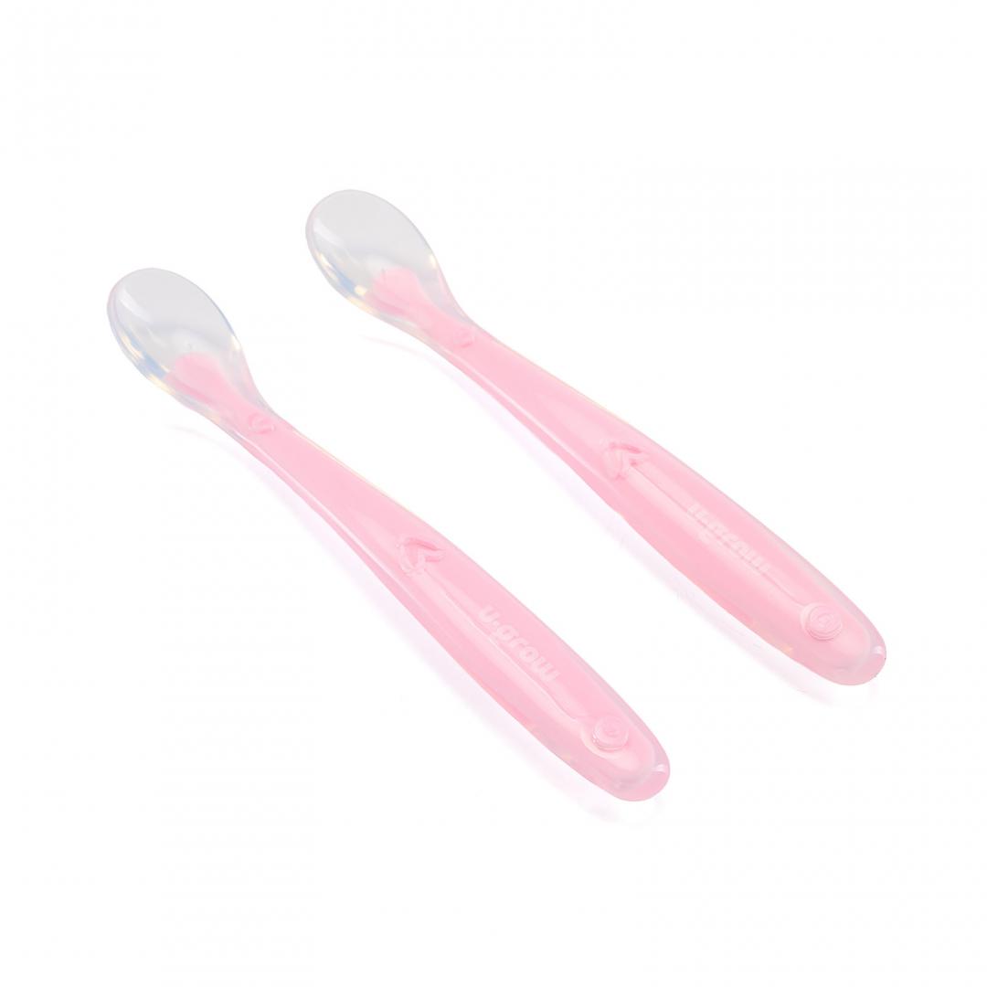 U-GROW Set 2 lingurite silicon, roz, UG-032PK