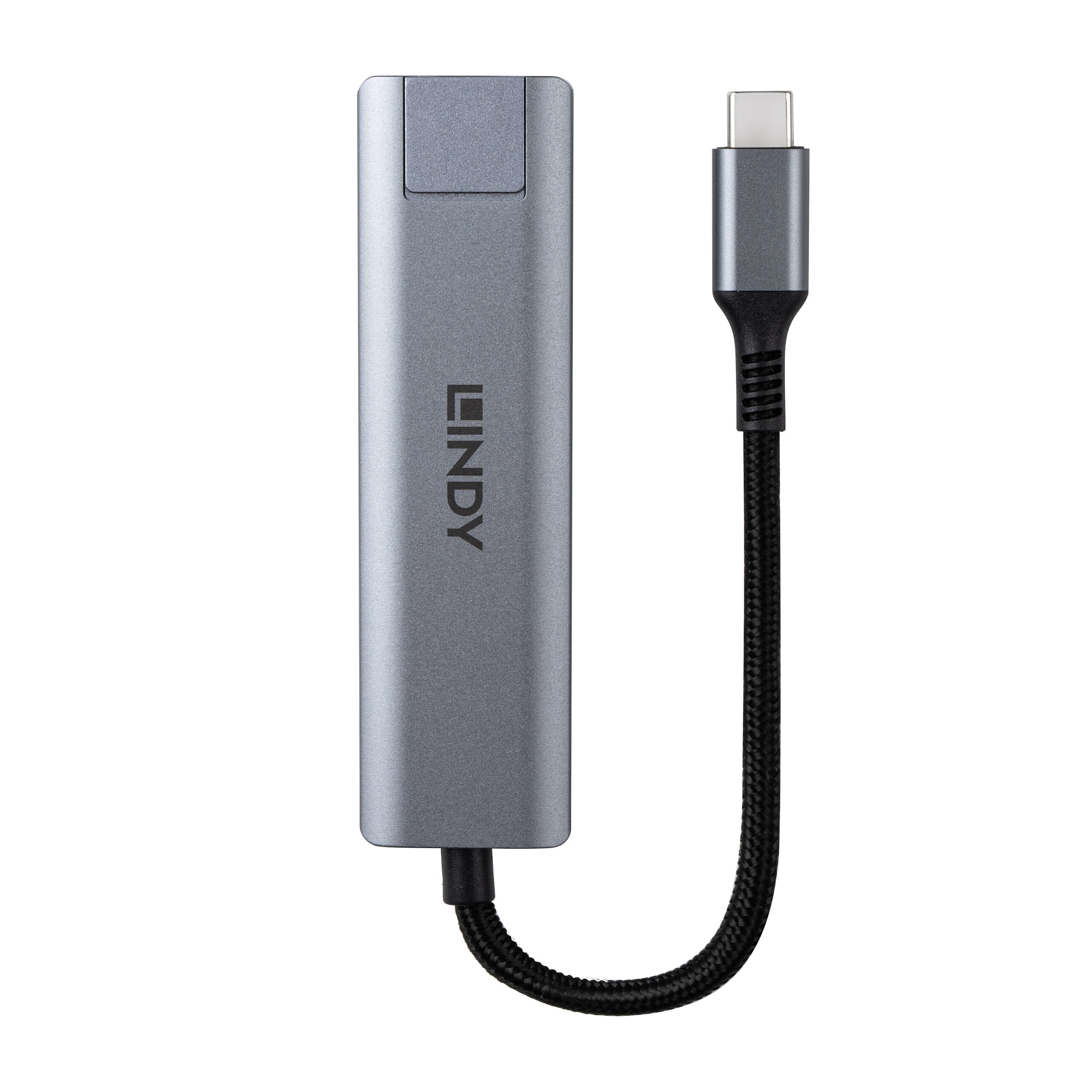 Lindy DOCKING Station USB3.2 Gigabit Ethernet, gri, LY-43422 - imagine 4