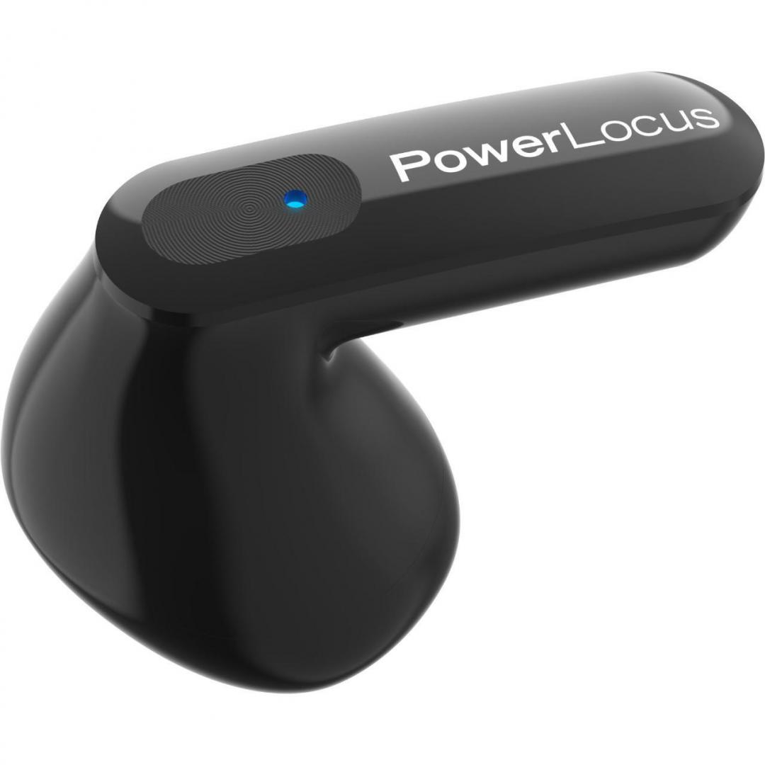 POWERLOCUS Casti In-ear Vibe, Wireless, negru, PWL-VIBE-BLACK - imagine 2
