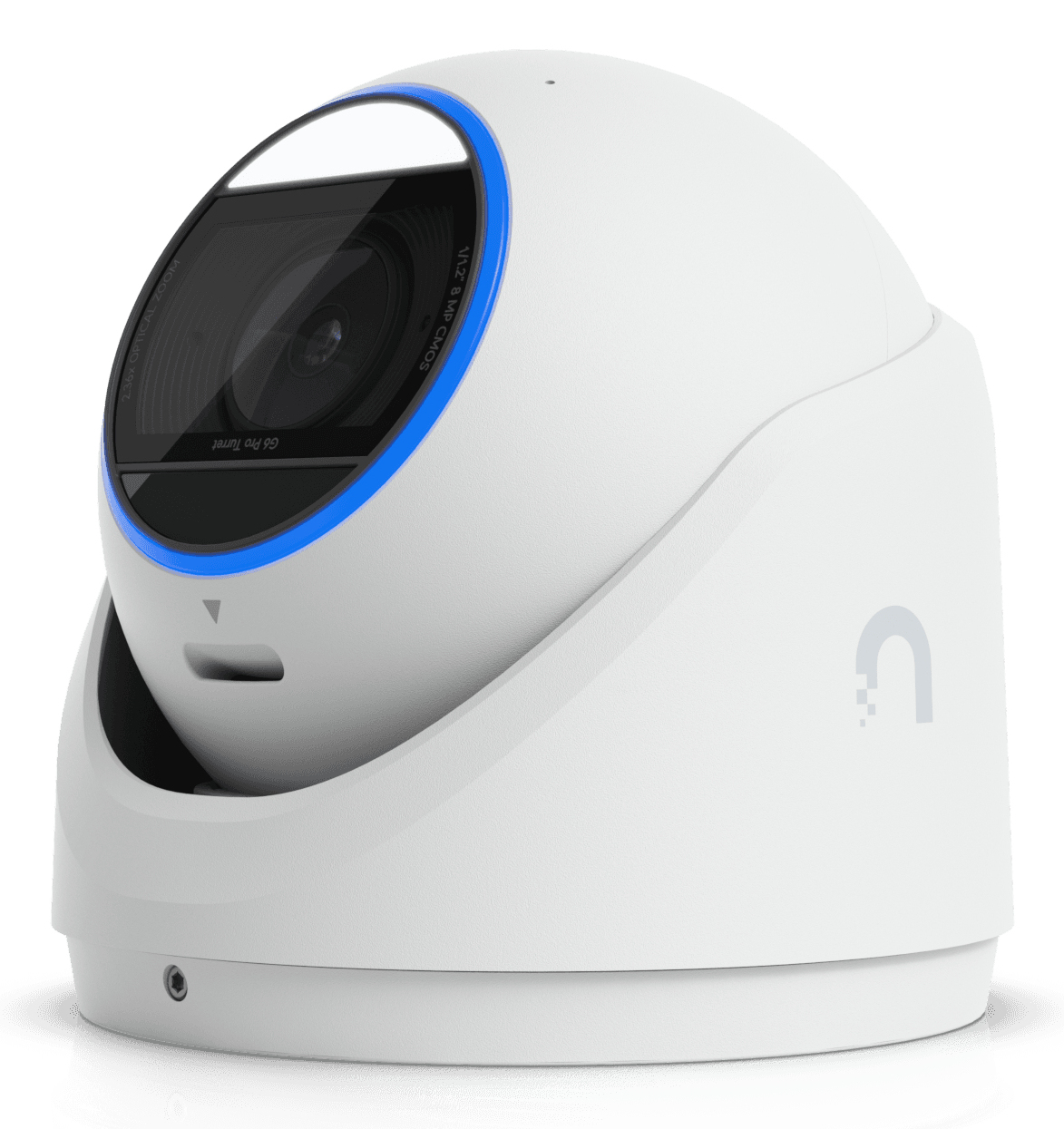 Ubiquiti All-weather tamper-resistant 4K PoE+ camera with a Multi-TOPS AI, UVC-G6-PRO-TURRET-W - imagine 2