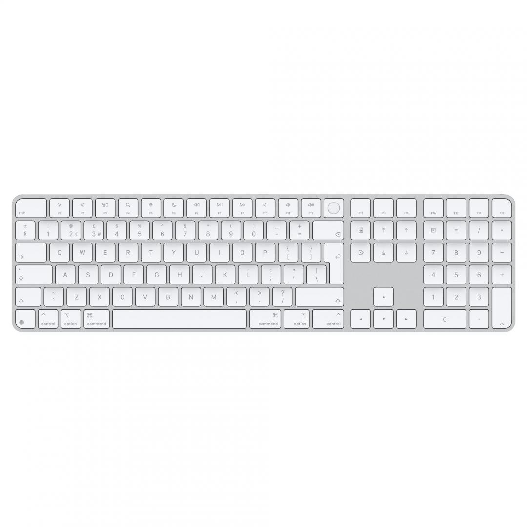 Apple MAGIC KEYBOARD TOUCH ID NUM KEY WH-ROM, MXK73RO/A