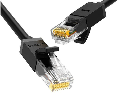 UGreen PATCH CORD UTP Cat6, "NW102" fire din cupru, viteza maxima 1 Gbps, 20m, negru, 20166