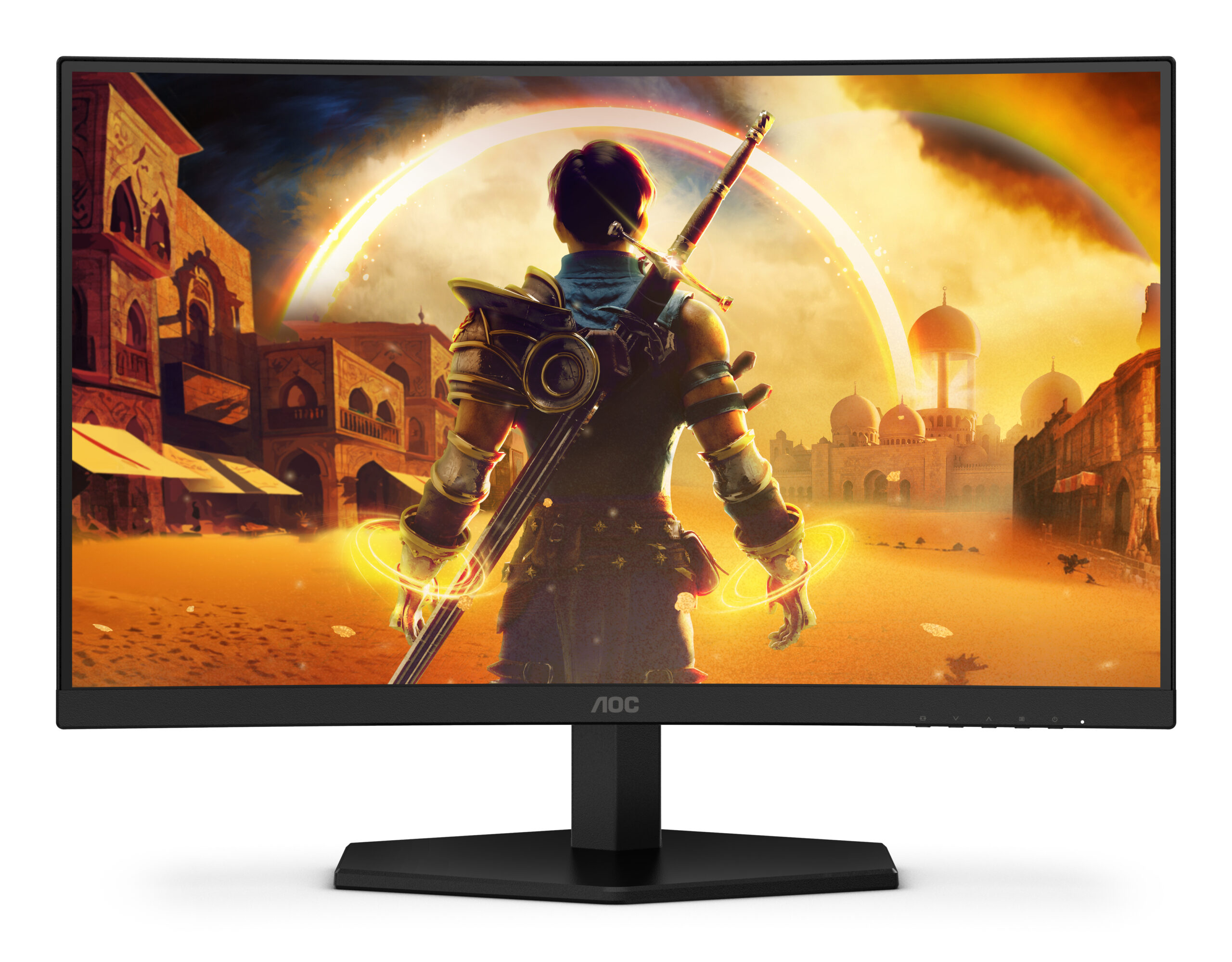 AOC MONITOR 24", C24G42E - imagine 4