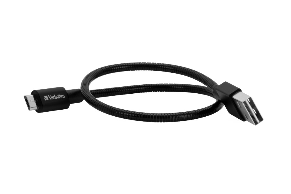 Verbatim CABLU alimentare si date, pt. smartphone, USB 2.0 (T) la Micro-USB 2.0 (T), 1m, 48863