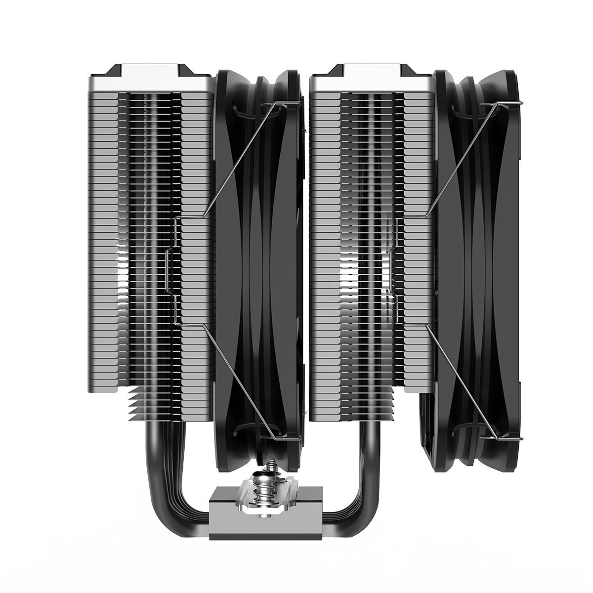 PCCOOLER COOLER, skt. universal, racire cu aer, vent. 130mm, 400 - 1600 RPM, G6 BK - imagine 3