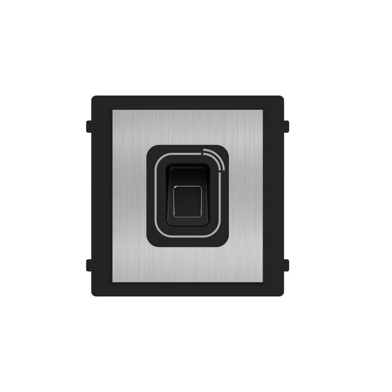 HIKVISION Modul cititor biometric si card Mifare pentru videointerfon modular; carcasa, DS-KD-MFB/S