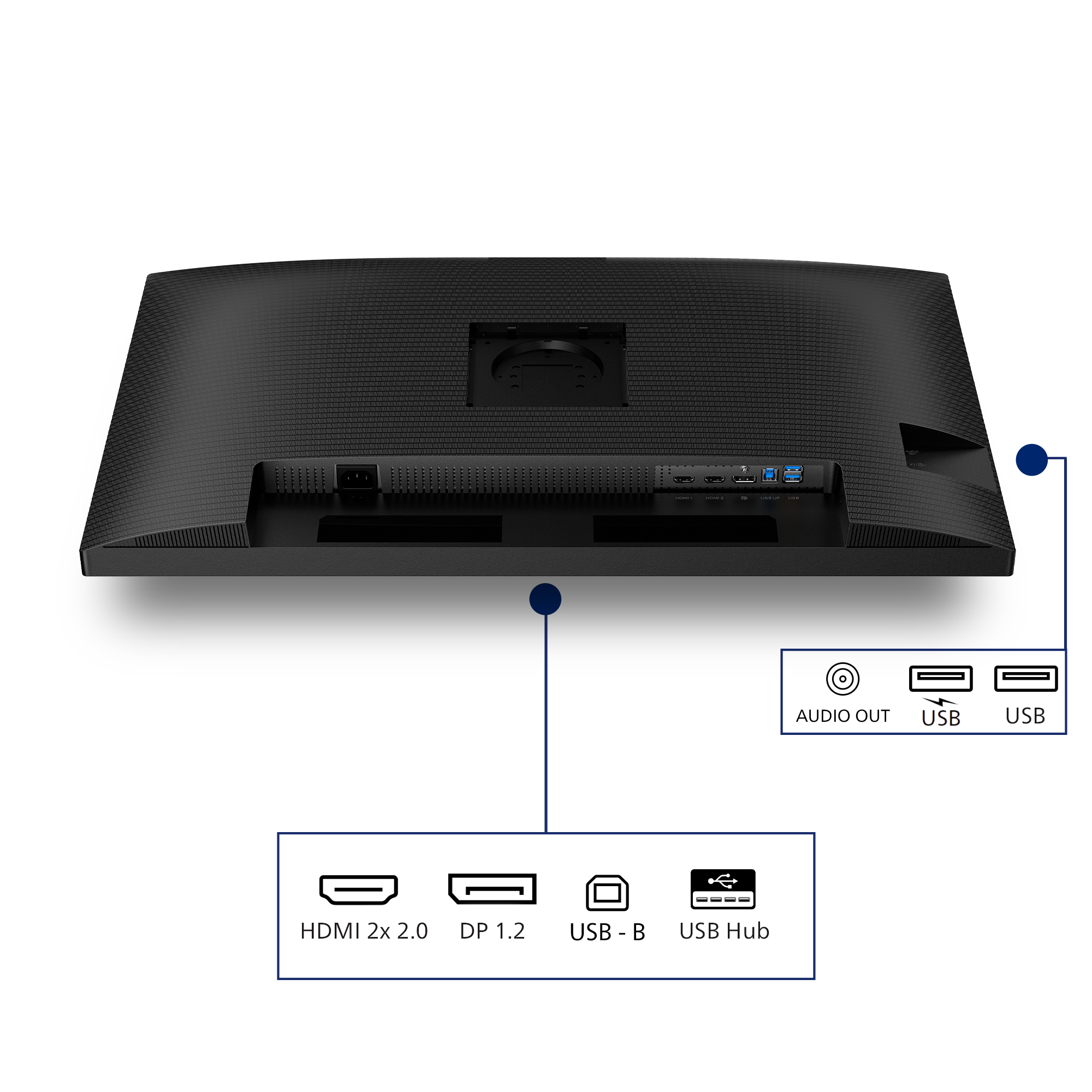 Philips Monitor 31.5", 32B2N3500/00 - imagine 6
