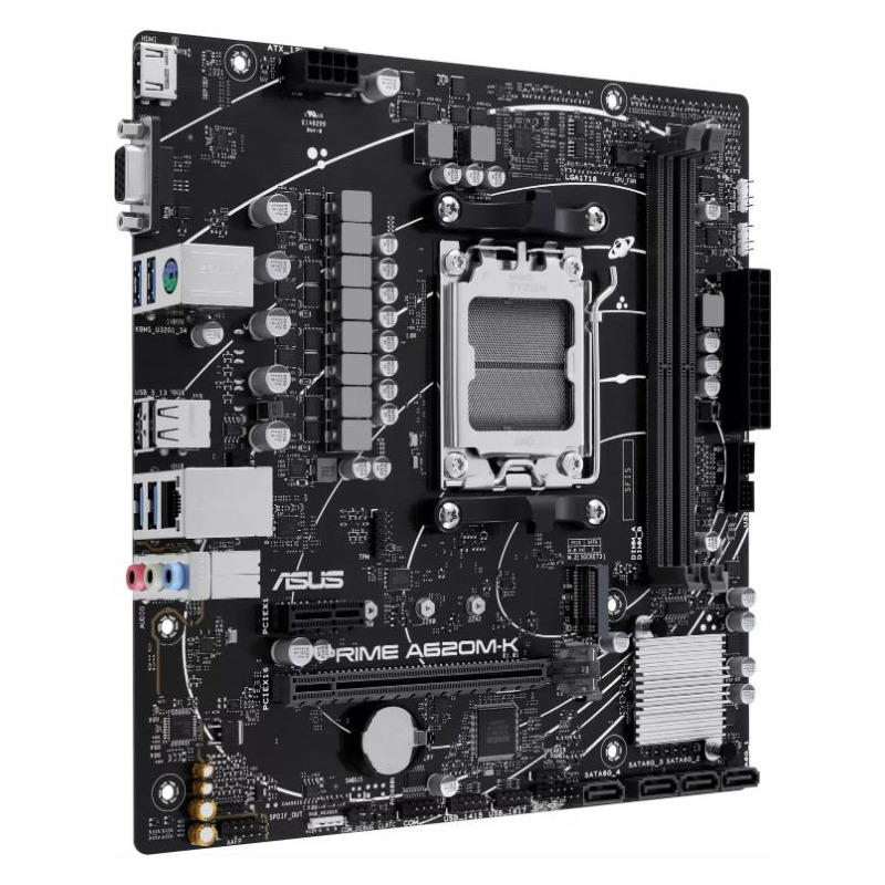 Asus MB AS, PRIME A620M-K - imagine 2
