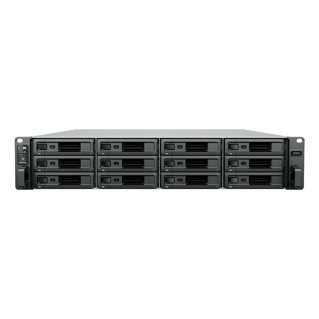 Synology 2U 12BAY 16GB DDR4 D1567/2XUSB 3.2GENI 1XEXP(MINI SAS HD), SA3610