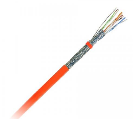 Nexans ROLA CABLU UTP, Cat6, 500 m, Cupru, solid, AWG24, portocaliu, N100.624-OD