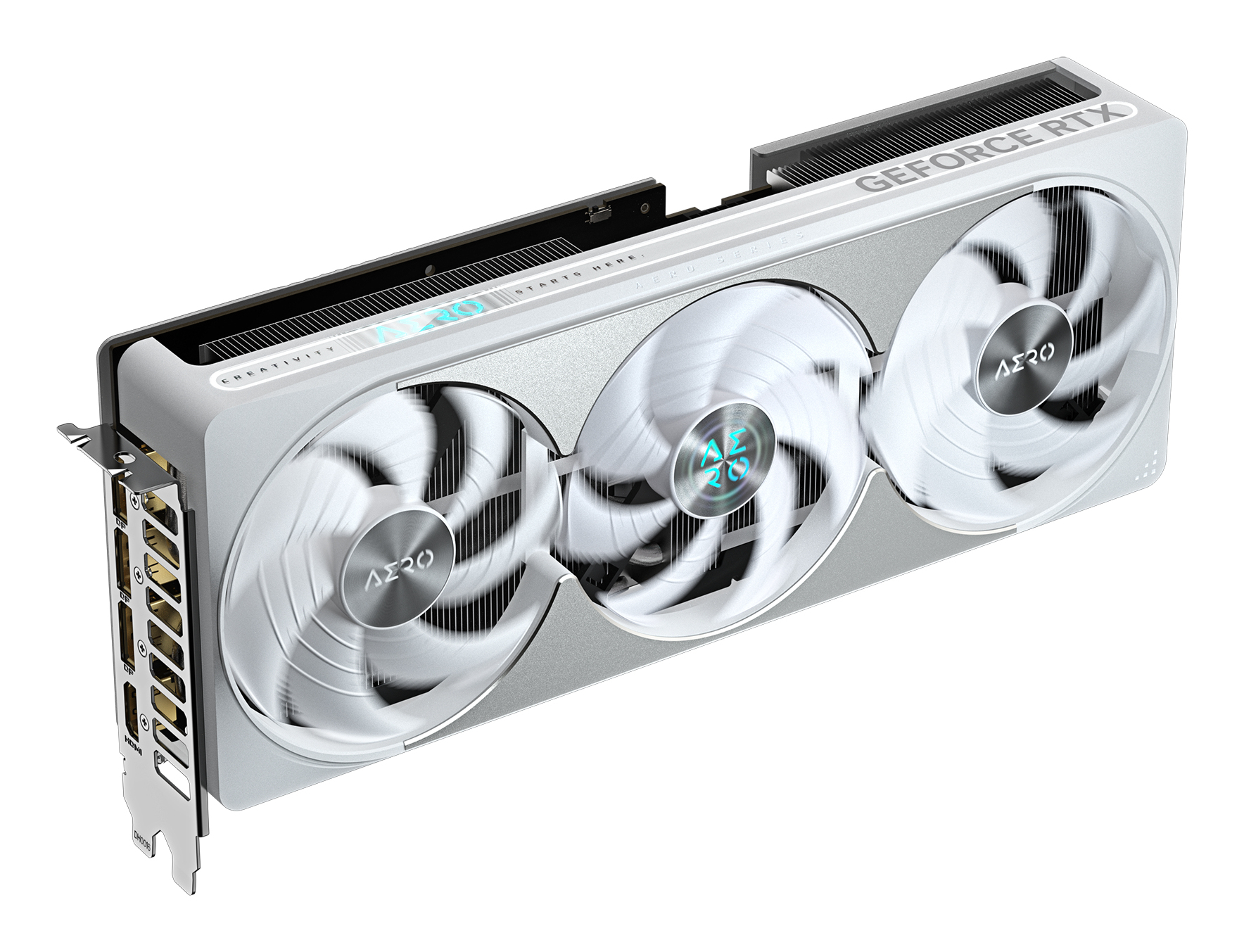 Gigabyte Placa video GeForce RTX 5080 Aero OC SFF 16G, 16384 MB GDDR7, GV-N5080AERO OC-16GD - imagine 5