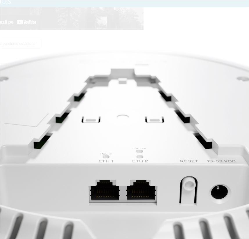 Mikrotik ACCESS POINT 1.8GHZ 2GB POE, CAPGI-5HAXD2HAXD - imagine 3