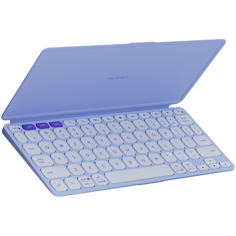 Logitech Keys-To-Go 2 - LILAC - US INTL - BT - INTNL-948 - OTHER, 920-012986