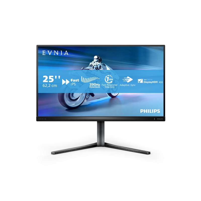 PHILIPS Monitor Gaming Evnia 5000, 24.5", 1920 x 1080 pixeli, Grey, 25M2N5200U/00