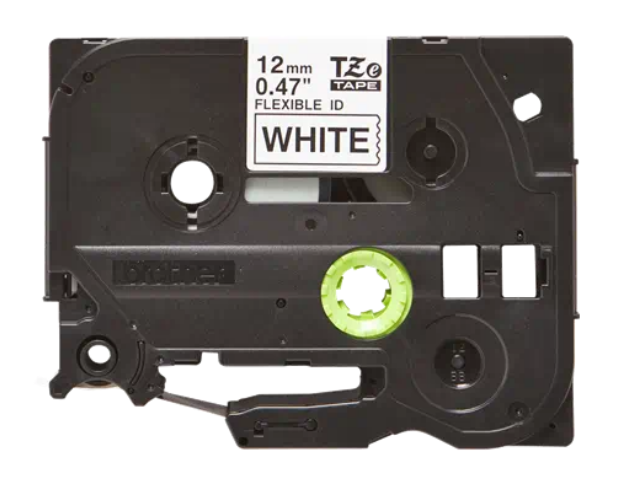 BROTHER Banda laminata Original Black on White pentru, TZEFX231