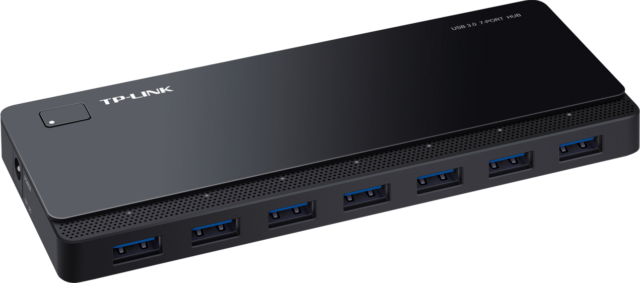 Tp-Link HUB extern, porturi USB: USB 3.0 x 7, conectare prin USB 3.0, alimentare retea 220 V, UH700