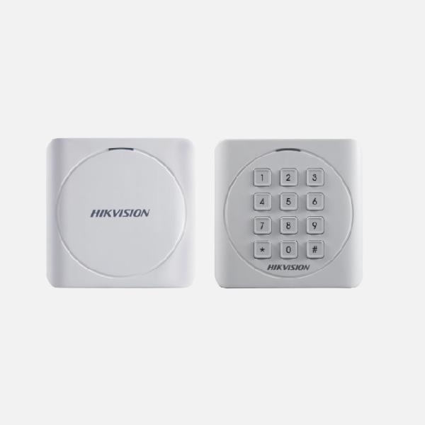 HIKVISION Cititor card cu tastatura, frecventa de operare RFID EM125KHz, Wiegand 26/34, DS-K1801EK