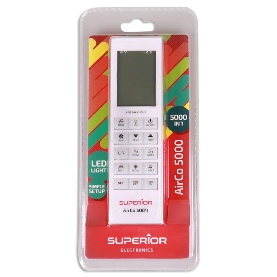 Superior TELECOMANDA UNIVERSALA compatibila cu majoritatea modelelor de aer conditionat, SUPCU005
