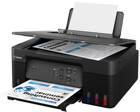 Canon Multifunctional Inkjet CISS Color G2430, A4, Impr.|Scan.|Cop., 11ppm mono, 6ppm, 5991C009AA - imagine 2