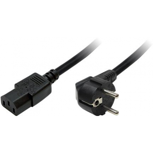 Logilink CABLU alimentare 1.8m, intrare Schuko, iesire C13, 10A, testat VDE, black, CP090