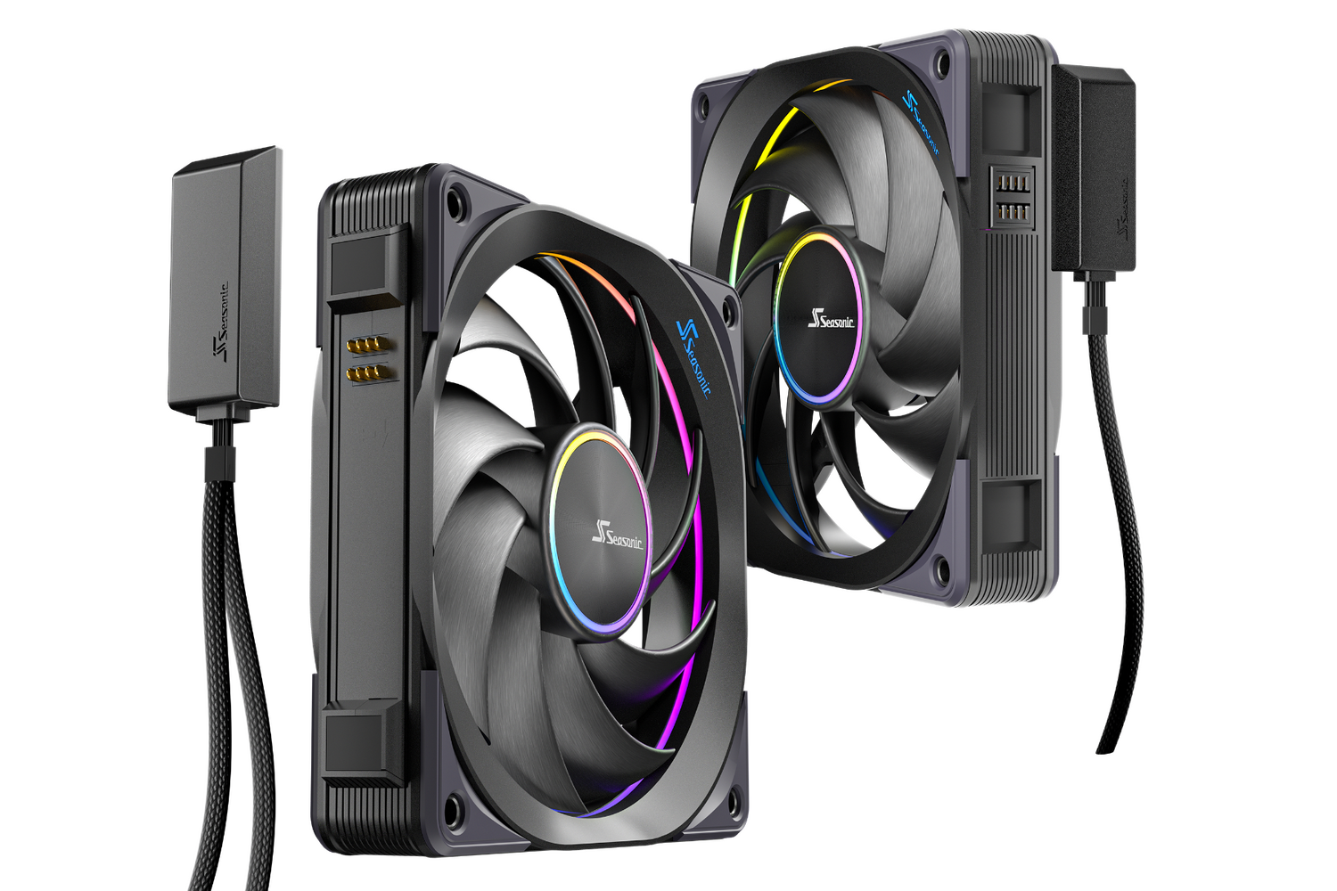 Seasonic Ventilator MagFlow 120 ARGB, MAGFLOW-1 ARGB - imagine 3