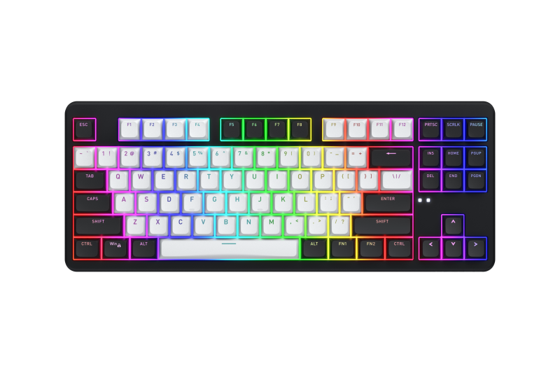 HATOR Tastatura Mecanica Gaming Rockfall 3 TKL Wireless, RGB, Wireless, Negru, HTK850