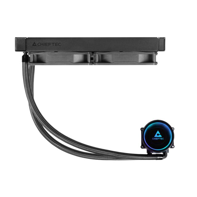 CHIEFTEC COOLER Iceberg 240 RGB, skt. Intel si AMD, racire cu lichid, 2 x 120mm, 500, CLC-240RGB - imagine 5