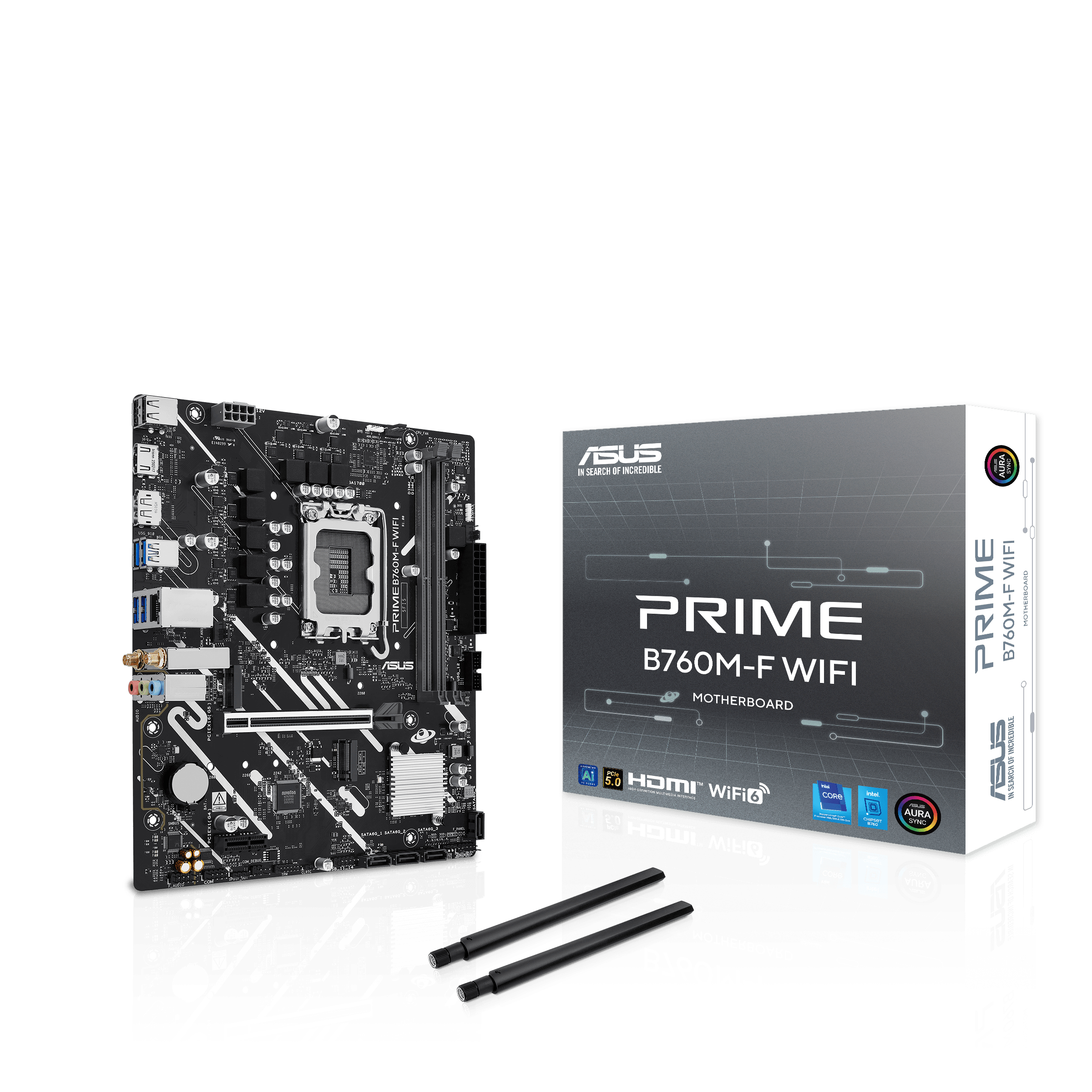 Asus PRIME B760M-F WIFI, 90MB1N00-M0EAY0