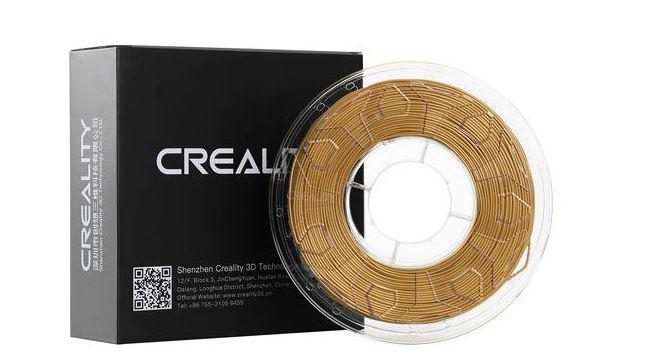 CREALITY PLA 3D Printer Filament, silk golden, Printing temperature: 190-220, CR-SILK GOLDEN