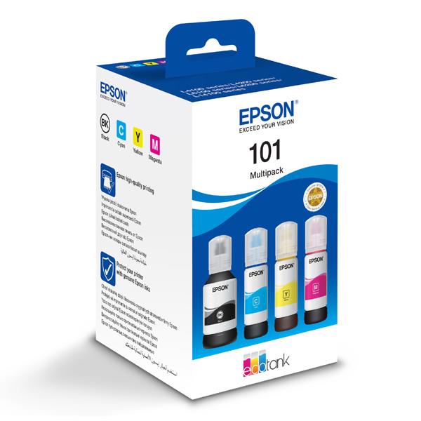 Epson Combo-Pack Original CMYK, nr.101 pentru L4150|L4160|L6160|L6170|L6190, C13T03V64A