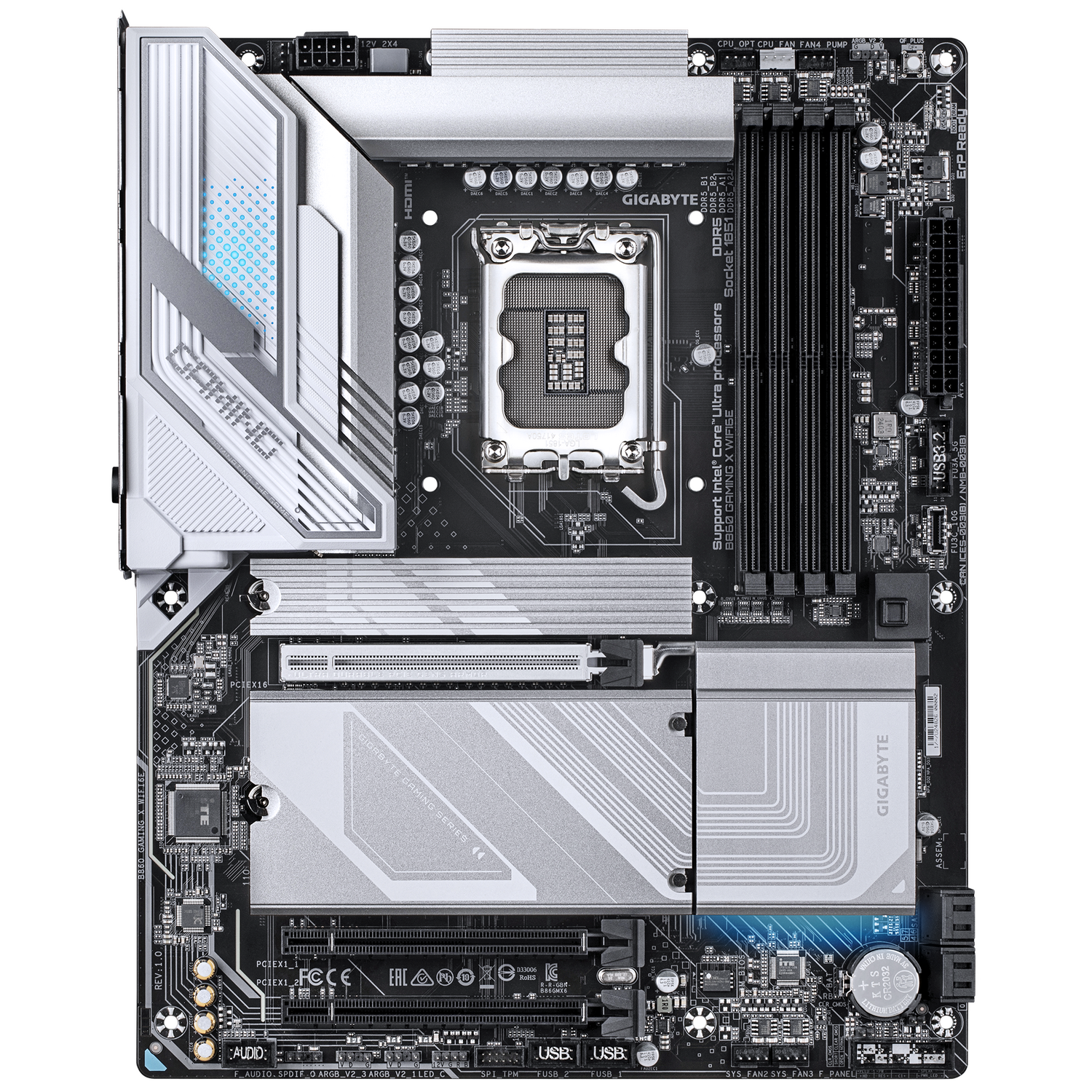 Gigabyte Placa de baza, B860 GAMING X WIFI6E