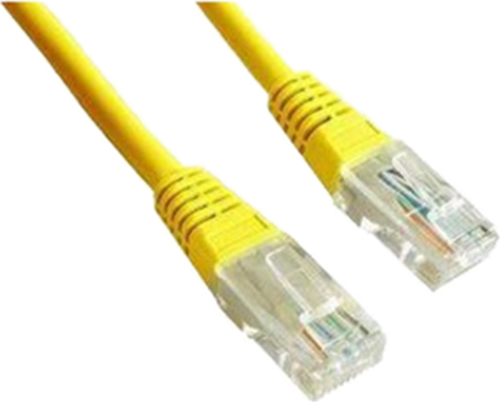 Gembird PATCH CORD UTP Cat5e, cupru-aluminiu, 3 m, galben, AWG26, / 45505700, PP12-3M/Y