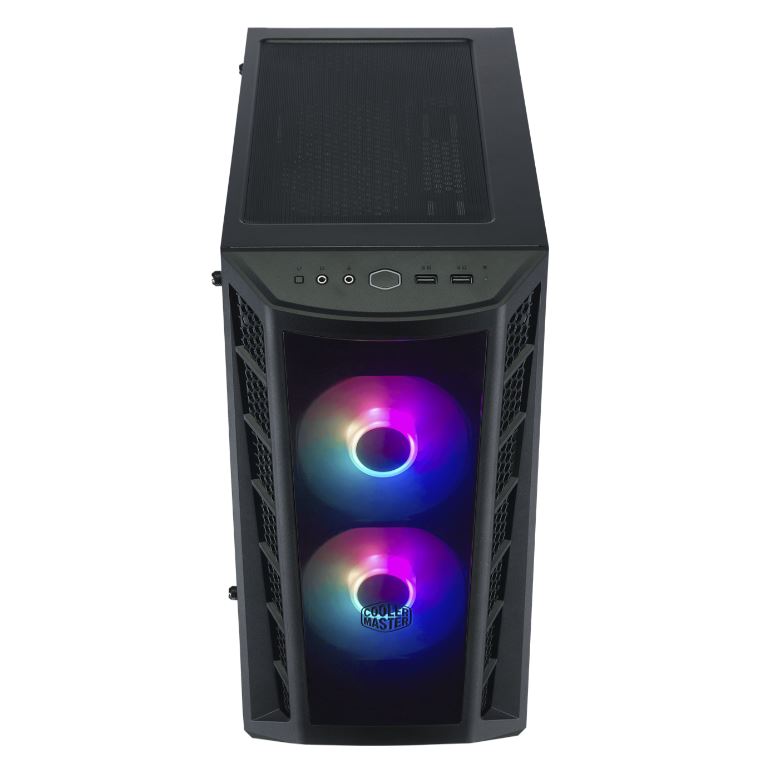 Cooler Master CARCASE MasterBox MB320L ARGB with Hub, MATX,Transparent front, MCB-B320L-KGNN-S02
