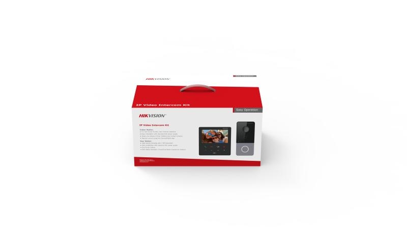 Hikvision KIT VIDEOINTERON IP 1FAMILIE, DS-KIS606-P
