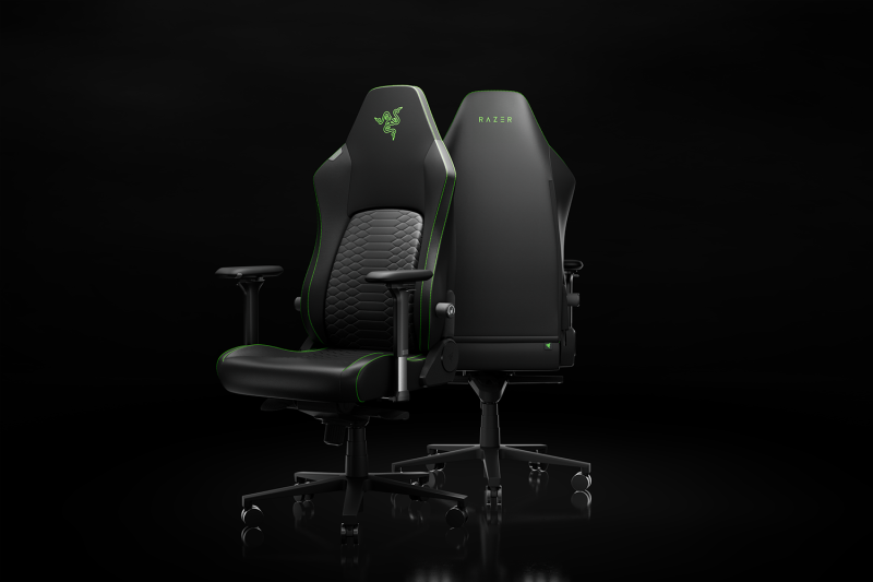 RAZER Scaun Iskur V2 NewGen, tip spuma spumă turnată PU, suport lombar integrat, RZ38-04900700-R3G1