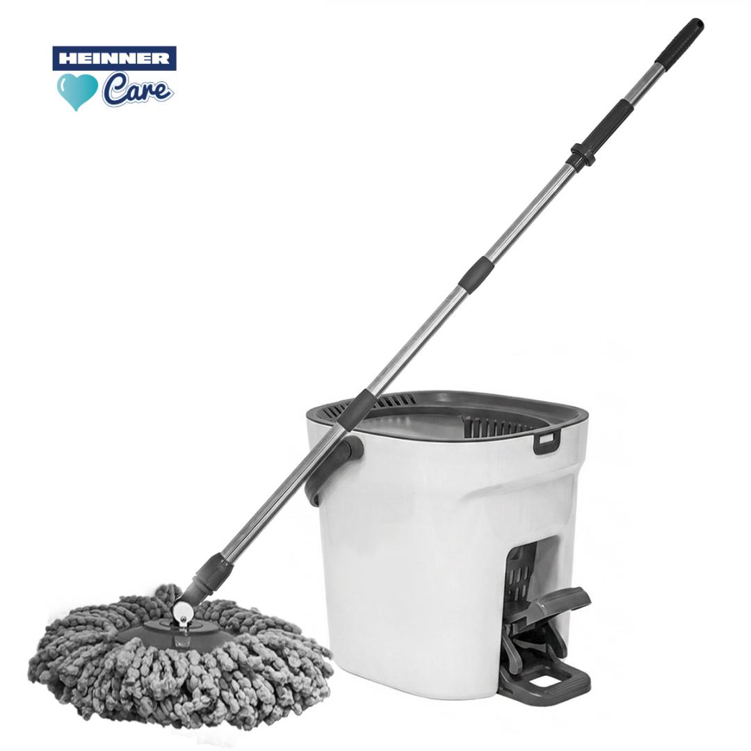 HEINNER SET CURATENIE CU PEDALA WASH&DRY, CLEAN STEP, GRI, HR-NL-P360G