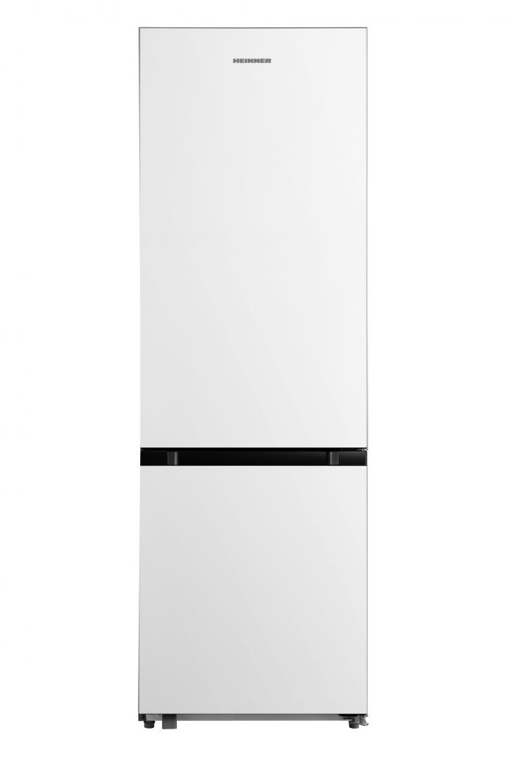 HEINNER Combina frigorifica, No Frost, 330 l, Clasa E, Compresor inverter, Alb, HCNF-M330INVE++