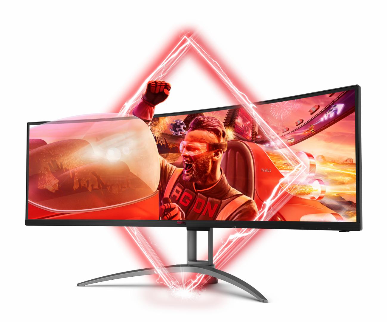 AOC MONITOR 48.8", AG493UCX2 - imagine 2