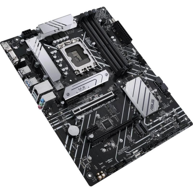 Asus PLACA de BAZA, skt LGA 1700, ATX, Intel B660, 4 x DDR4, max. 128 GB, 4 x, PRIME B660-PLUS D4 - imagine 2
