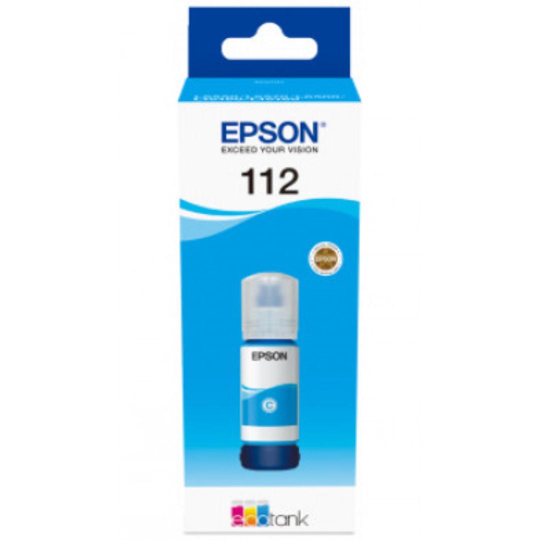 EPSON Cartus EcoTank 112, Cyan, C13T06C24A